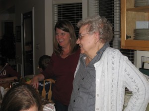 Grandma Grace and Aunt Kris
