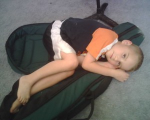 Benjamin probably wouldn't be able to fit as a carry on.